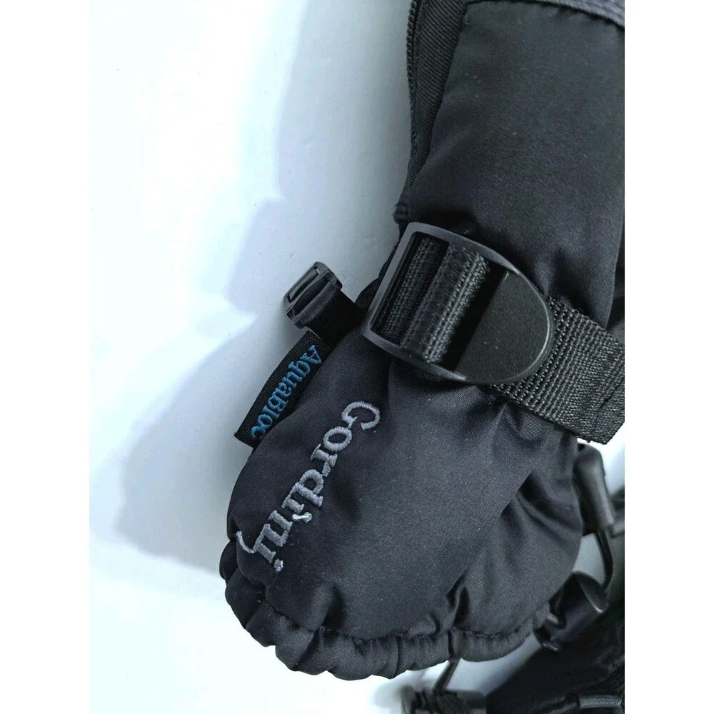 Gordini Stomp III Junior Gloves Aqua Bloc Black Size Small Winter Ski